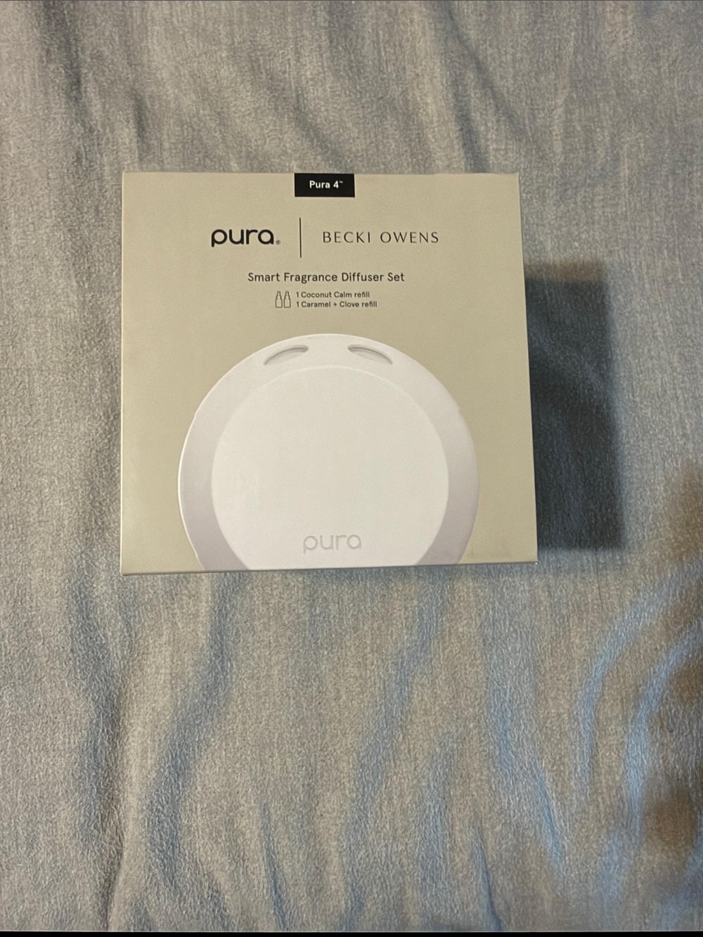 pura Becki Owens Smart Fragrance Diffuser Set - White